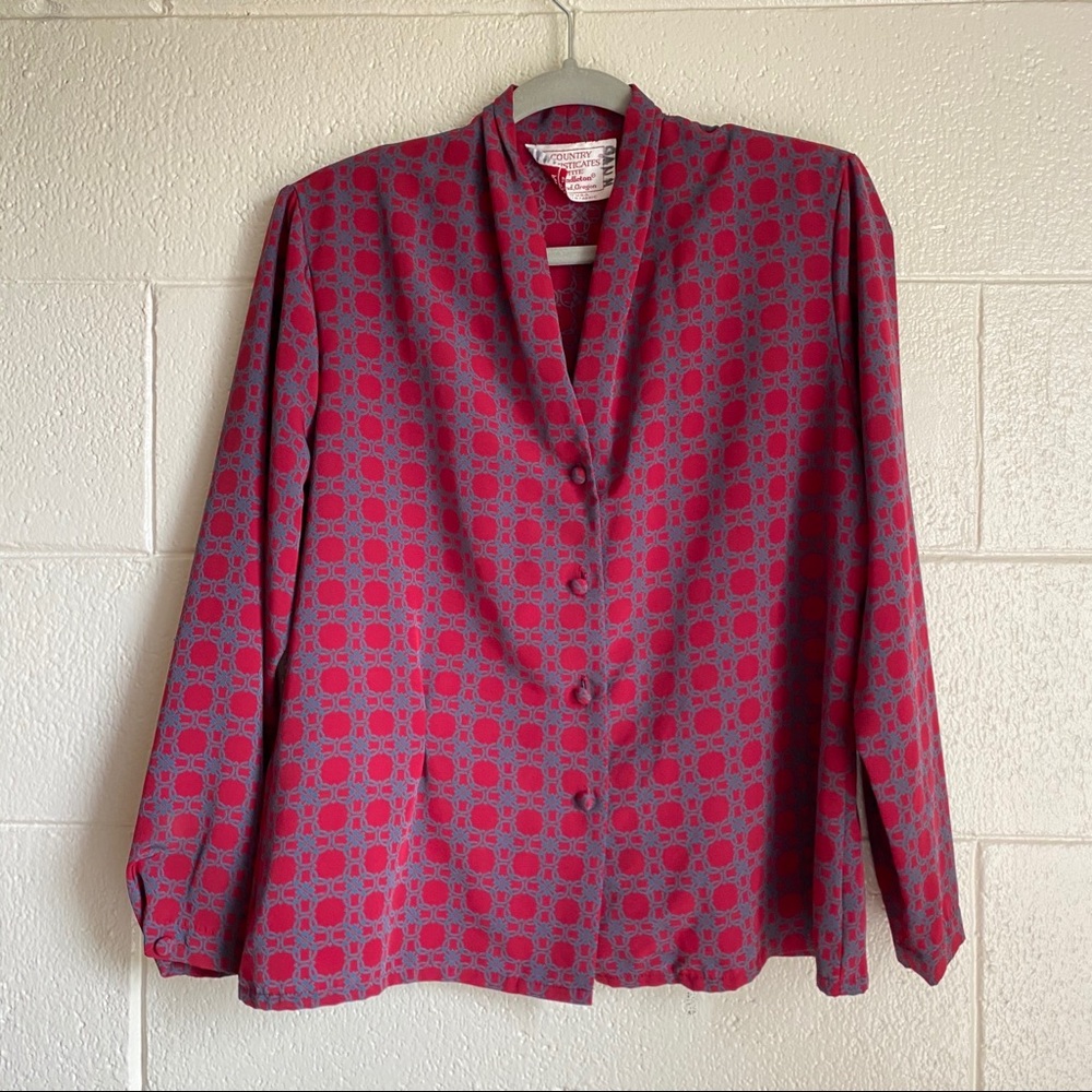 VTG country sophisticates by pendleton Blouse